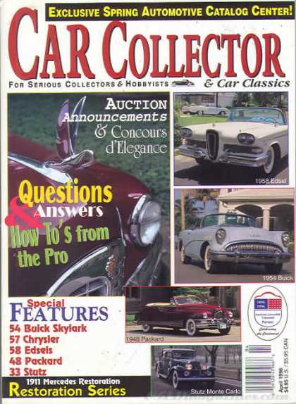 Car Collector - April 1996