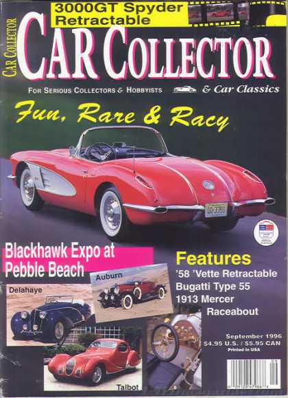Car Collector - September 1996