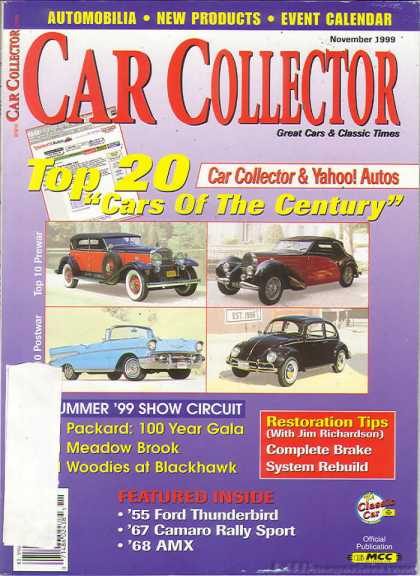 Car Collector - November 1999