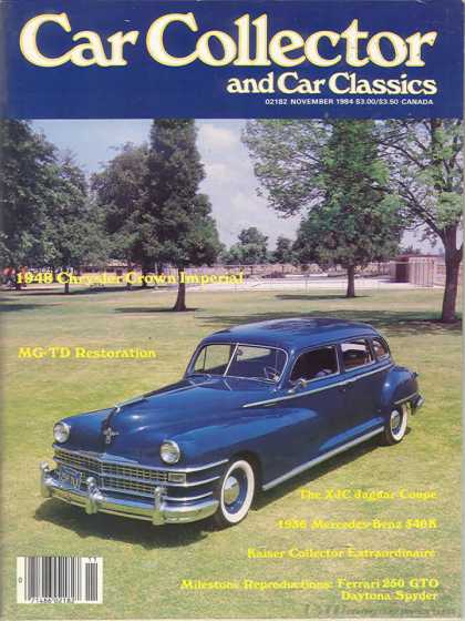 Car Collector - November 1984