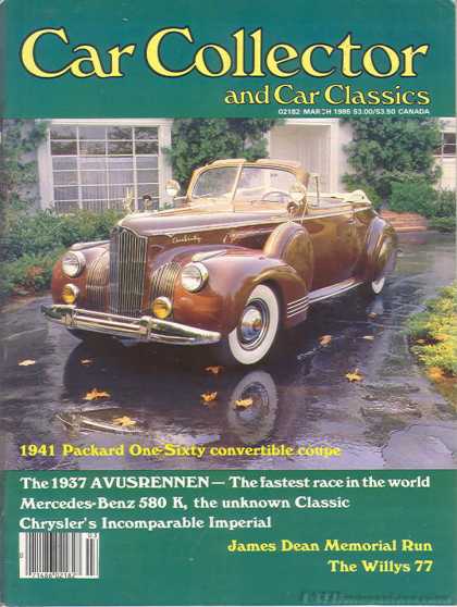Car Collector - March 1985