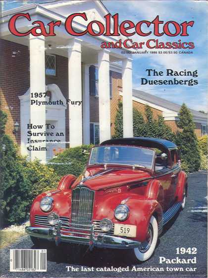 Car Collector - January 1986