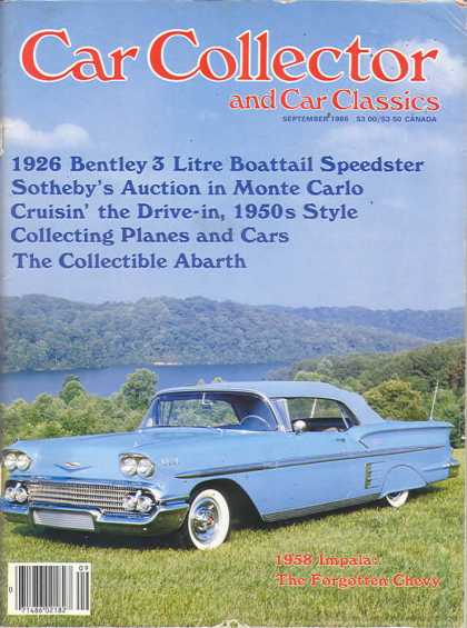 Car Collector - September 1986