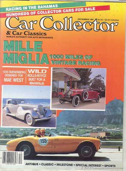 Car Collector - December 1987