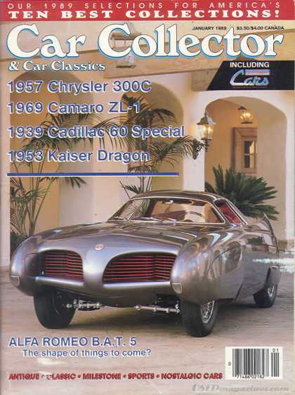 Car Collector - January 1989