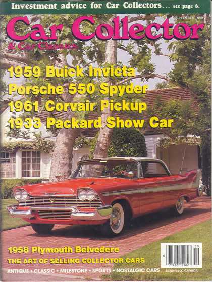 Car Collector - September 1989