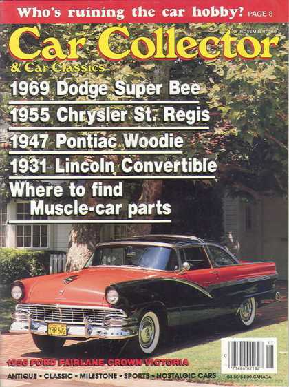 Car Collector - November 1989