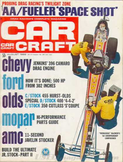 Car Craft - August 1968