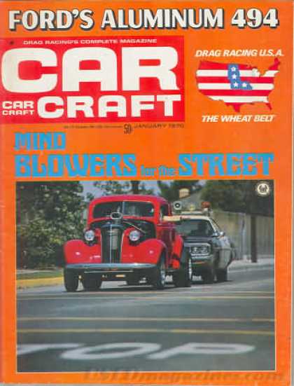 Car Craft - January 1970