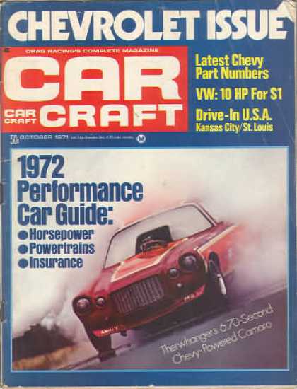 Car Craft - October 1971
