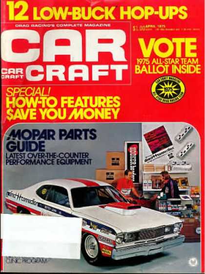 Car Craft - April 1975