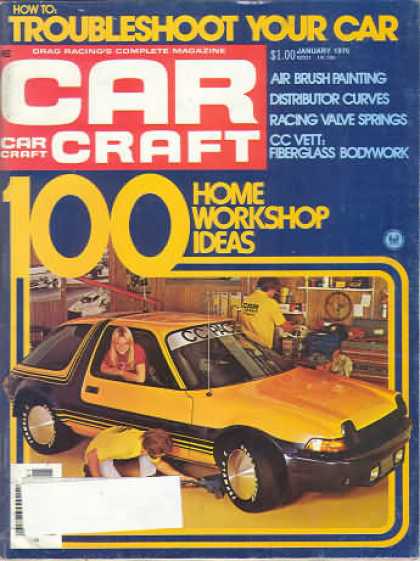 Car Craft - January 1976