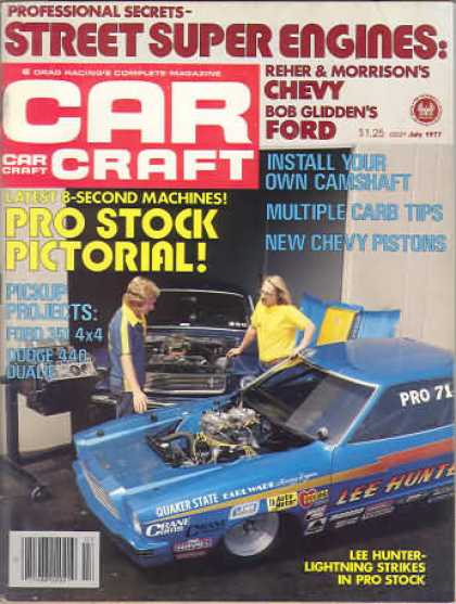 Car Craft - July 1977
