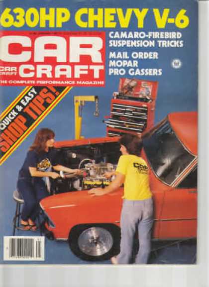 Car Craft - January 1981