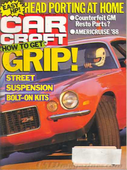 Car Craft - March 1988
