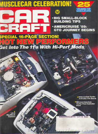 Car Craft - January 1989