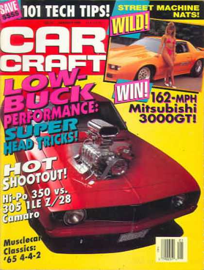 Car Craft - January 1991