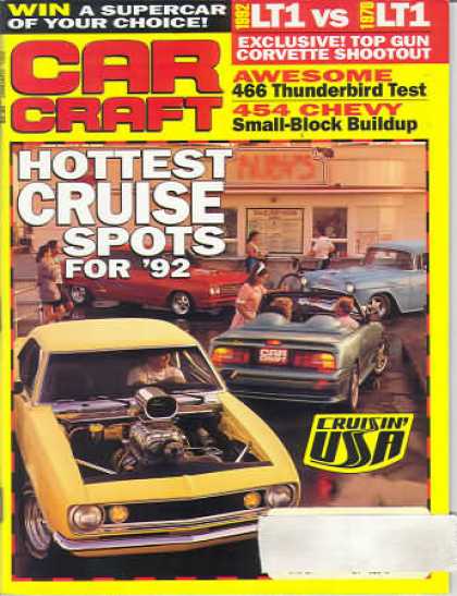 Car Craft - January 1992