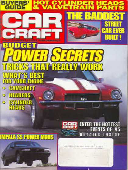 Car Craft - March 1995