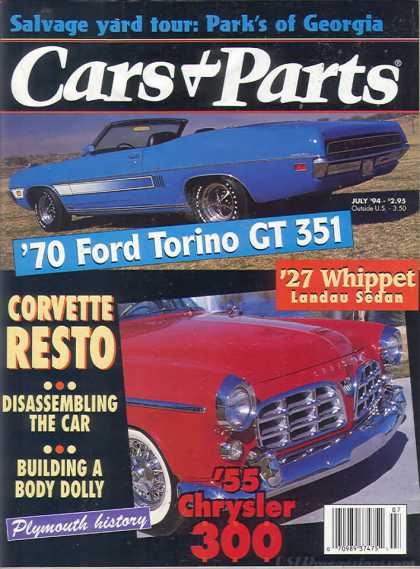 Cars & Parts - July 1994