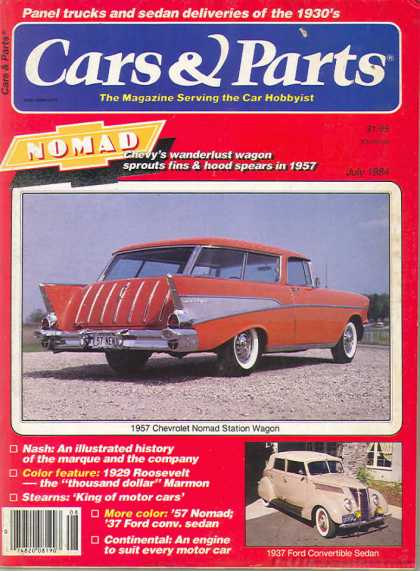 Cars & Parts - July 1984