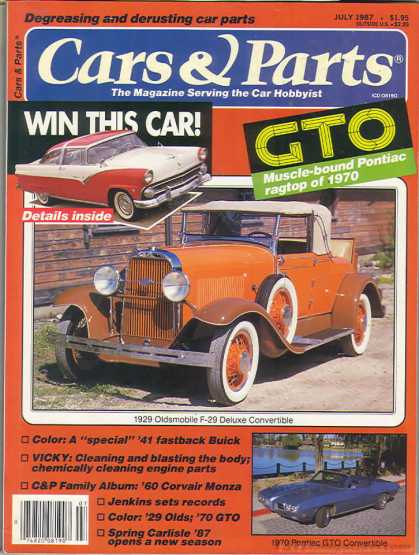 Cars & Parts - July 1987