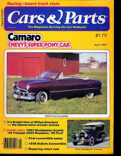 Cars & Parts - April 1981