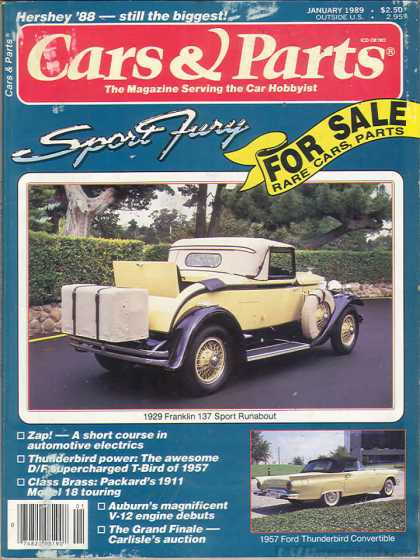 Cars & Parts - January 1989