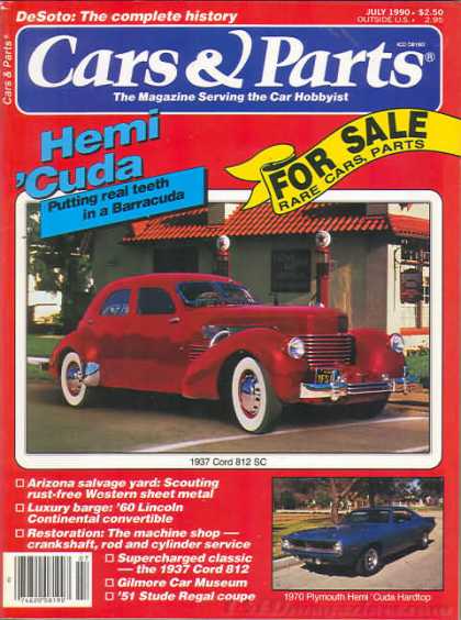 Cars & Parts - July 1990