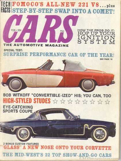 Cars - February 1962