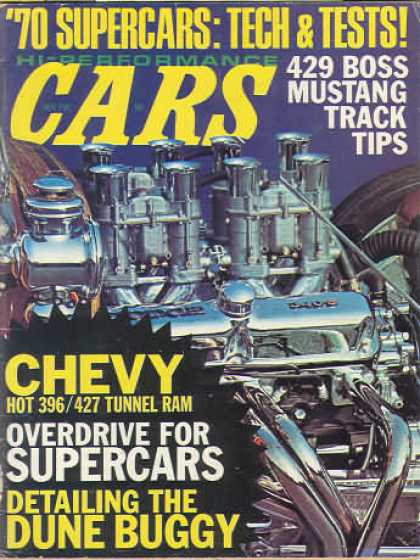 Cars - November 1969