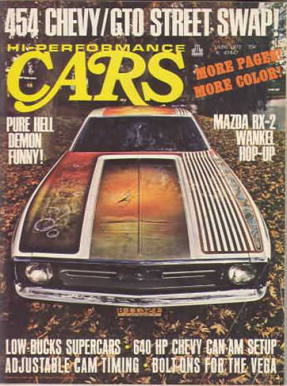 Cars - June 1972