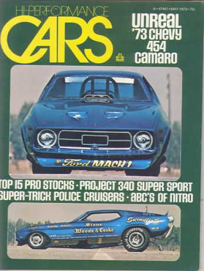Cars - May 1973