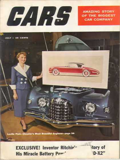 Cars - July 1953