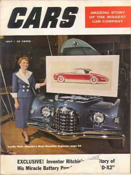 Cars - July 1953