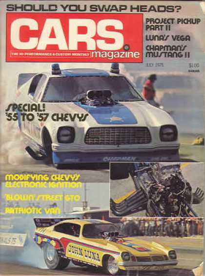 Cars - July 1975