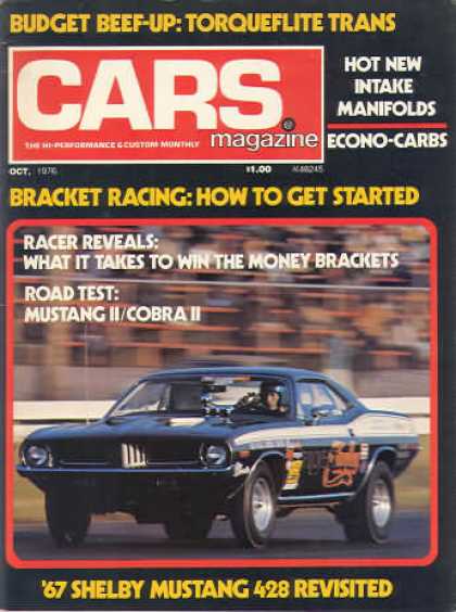 Cars - October 1976