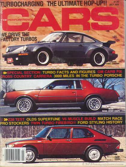 Cars - July 1978