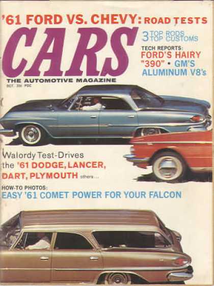 Cars - October 1960