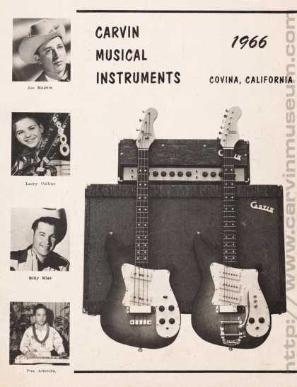 Carvin Catalog - 1966