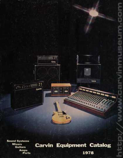 Carvin Catalog - 1978