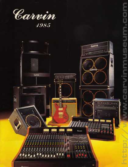 Carvin Catalog - 1985