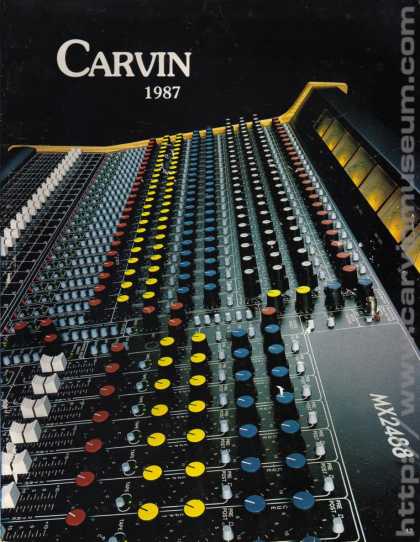 Carvin Catalog - 1987