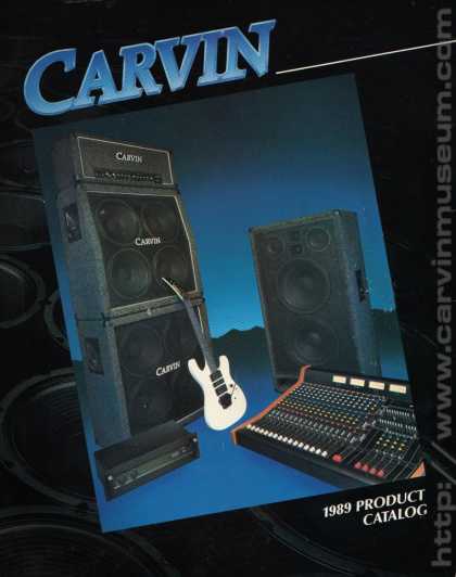 Carvin Catalog - 1989