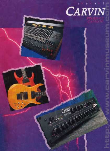 Carvin Catalog - 1992