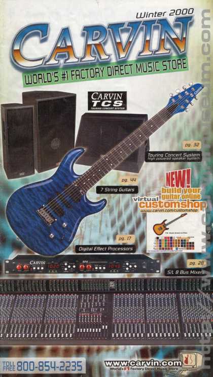 Carvin Catalog - 2000