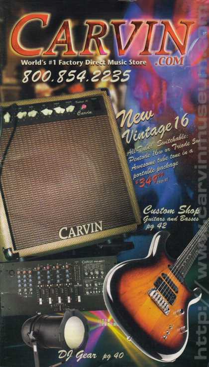 Carvin Catalog - 2002