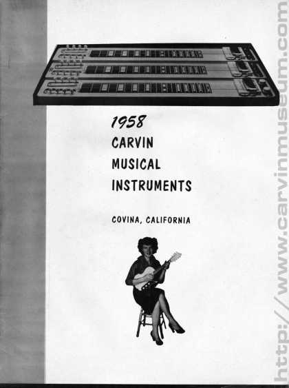 Carvin Catalog - 1958