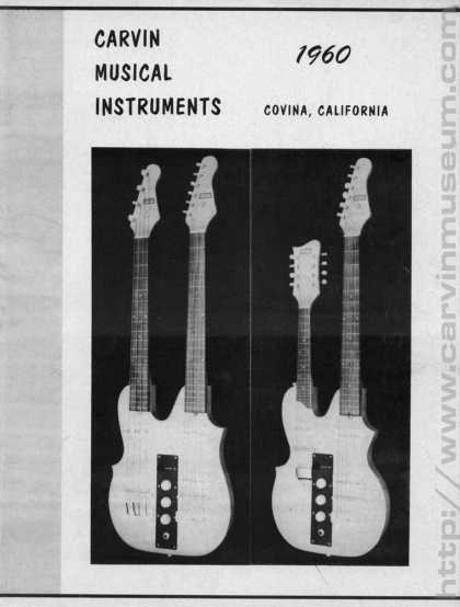 Carvin Catalog - 1960