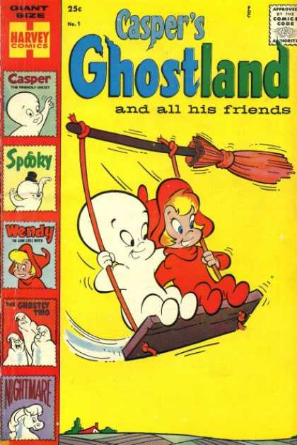 Casper's Ghostland 1 - Casper - Ghostland - Spooky - Wendy - Ghostly Trio